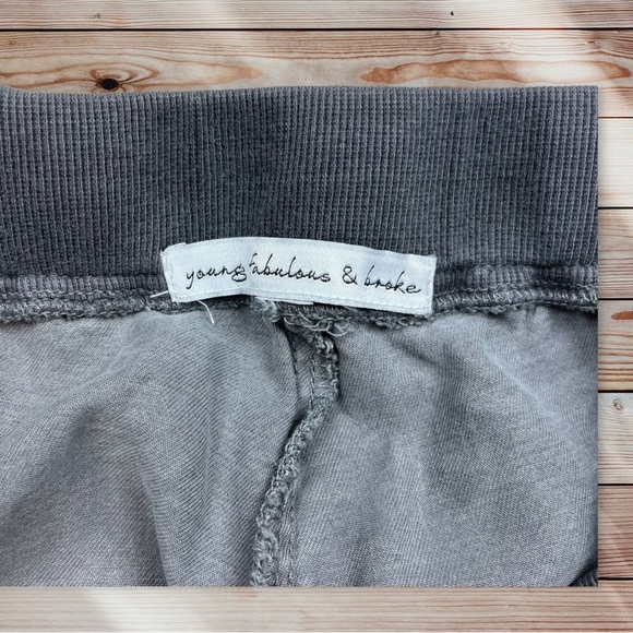 Young Fabulous & Broke Gray Joggers - Picture 3 of 8